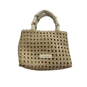 Tan Woven Women's Bag